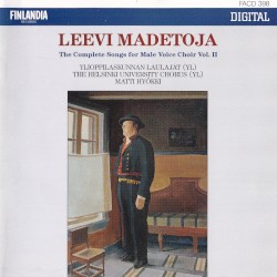 The Complete Songs for Male Voice Choir, Vol. II