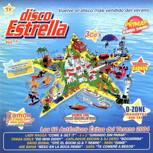 Disco estrella, Vol.7: Los 60 auténticos éxitos del verano 2004
