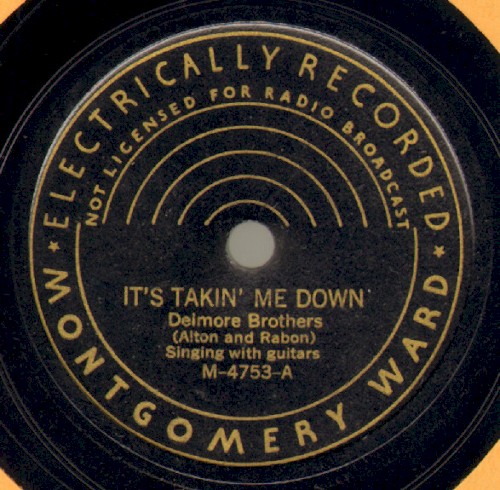 It's Takin' Me Down / The Nashville Blues