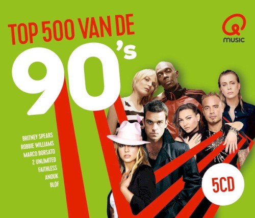 Qmusic Top 500 van de 90’s: Editie 2018