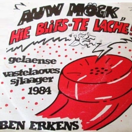 Auw mögk, hie blifs-te lache!