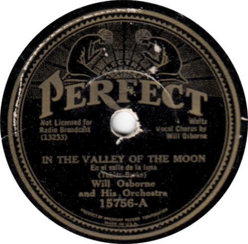 In the Valley of the Moon / I Can't Remember