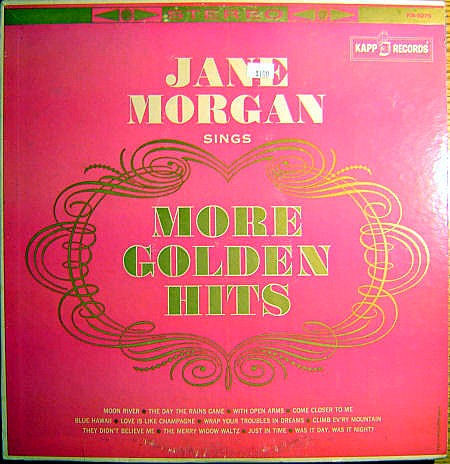 Jane Morgan Sings More Golden Hits