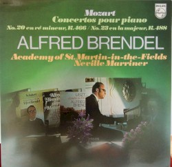 Concertos pour piano No. 20 en ré mineur, K.466 / No. 23 en la majeur, K.488