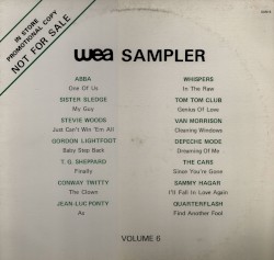 WEA Sampler Volume 6
