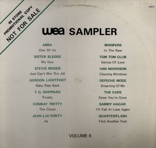 WEA Sampler Volume 6