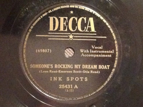 Someone's Rocking My Dream Boat / I Don't Want to Set the World on Fire