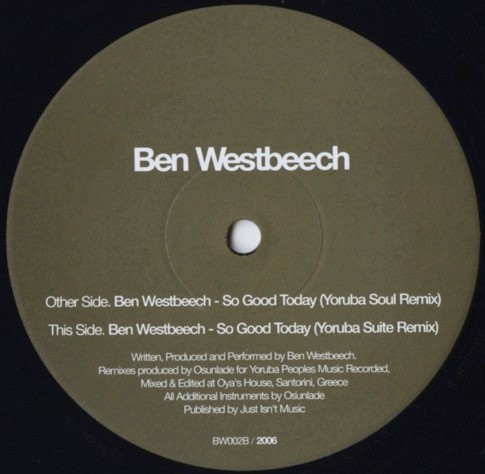 So Good Today (Osunlade Remixes)