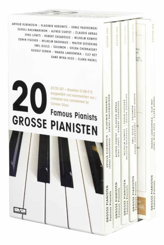 20 große Pianisten/20 Famous Pianists