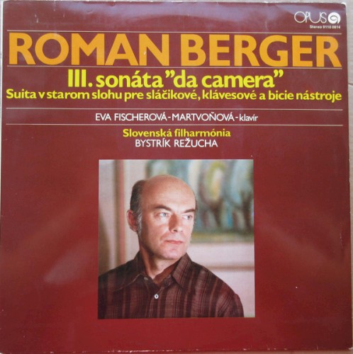 III. Sonáta "Da Camera" / Suita V Starom Slohu Pre Sláčikové, Klávesové A Bicie Nástroje