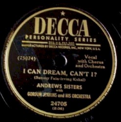 I Can Dream, Can't I? / The Wedding of Lili Marlene