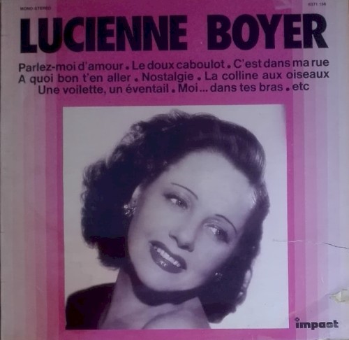 Lucienne Boyer