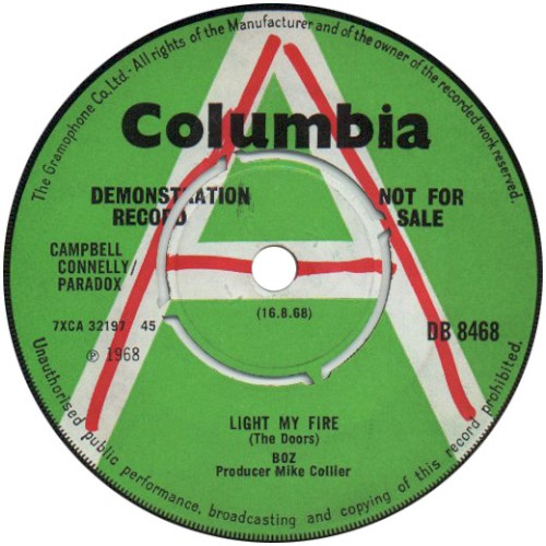 Light My Fire / Back Against the Wall