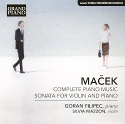 Complete Piano Music / Sonata for Violin and Piano
