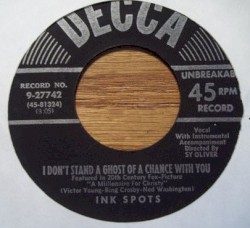 I Don't Stand a Ghost of a Chance With You / I'm Lucky I Have You