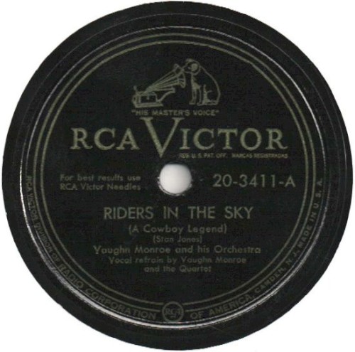 Riders in the Sky (A Cowboy Legend) / Single Saddle