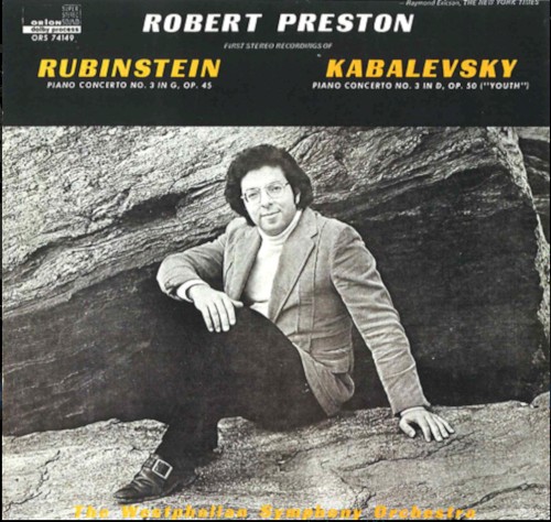 Rubinstein: Piano Concerto no. 3 in G, op. 45 / Kabalevsky: Piano Concerto no. 3 in D, op. 50 “Youth”