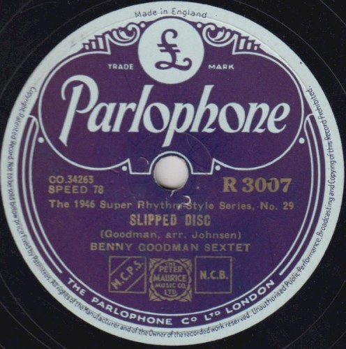 Slipped Disc / I Got Rhythm
