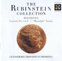 The Rubinstein Collection: Beethoven: Concerto No.1 In C / "Moonlight" Sonata