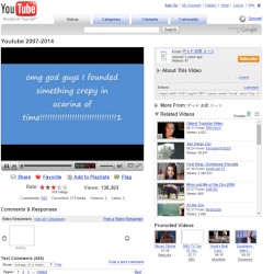 Youtube 2007-2014