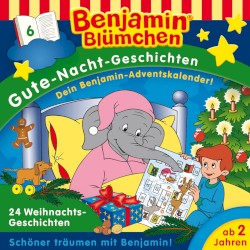 Benjamin Blümchen: Gute‐Nacht‐Geschichten 6: 24 Weihnachtsgeschichten
