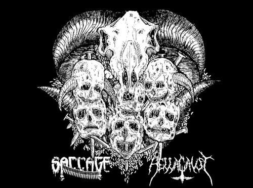 Saccage / Hellacaust Split
