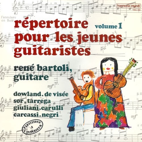 Répertoire pour les jeunes guitaristes, volume 1