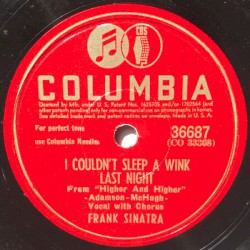 I Couldn't Sleep a Wink Last Night / A Lovely Way to Spend an Evening