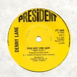 Peace Must Come Again