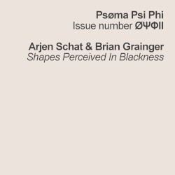 Shapes Perceived in Blackness / Colors Perceived in Silence