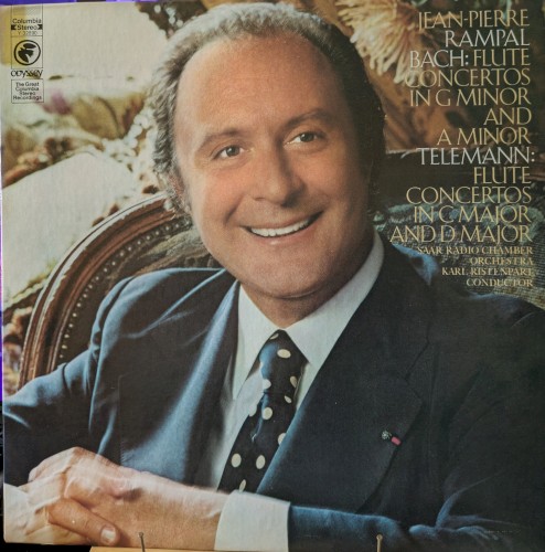 Bach; Flute Concertos in G Minor and A Minor, Telemann; Flute Concertos in C Major and D Major