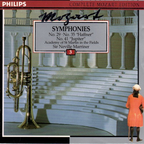 Symphonien: Nr. 29 / Nr. 35 „Haffner“ / Nr. 41 „Jupiter“