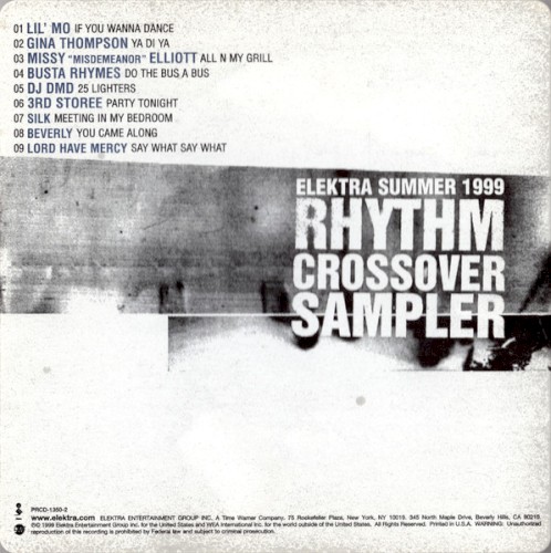 Elektra Summer 1999 Rhythm Crossover Sampler