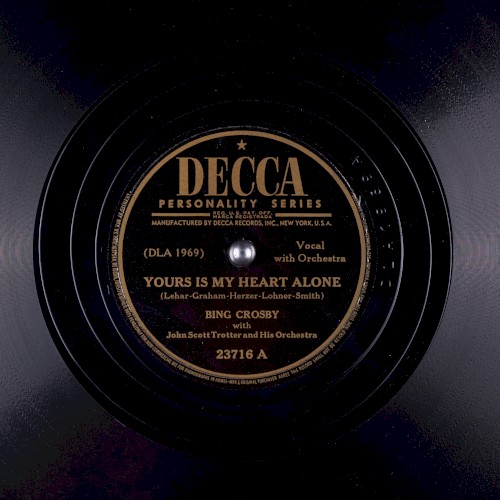 Yours Is My Heart Alone / The Anniversary Waltz