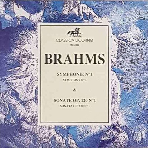 Symphonie N° 1 & Sonate Op. 120 N° 1