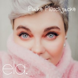 Pinke Plüschjacke