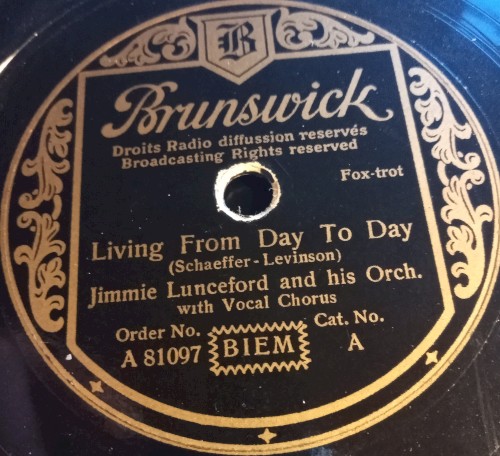 Living From Day to Day / 'Tain't Good