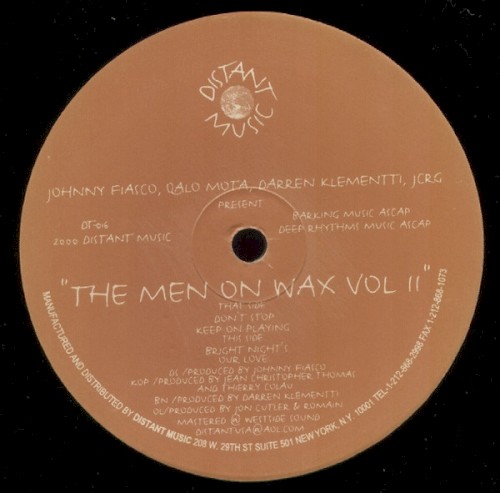 The Men on Wax, Volume 2