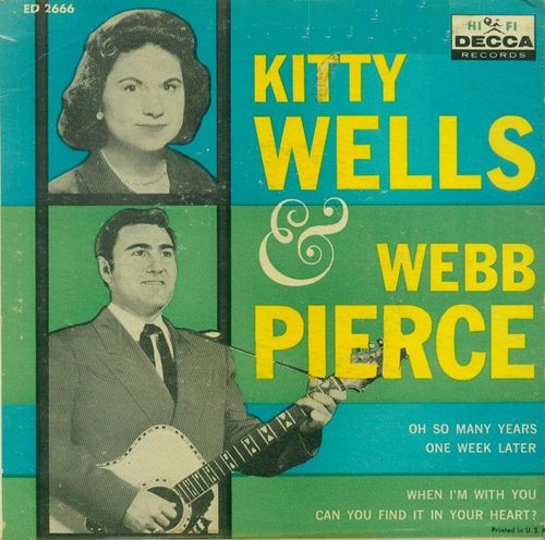 Kitty Wells and Webb Pierce