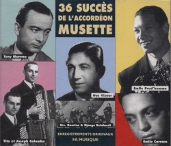 36 Succès de l’accordéon musette