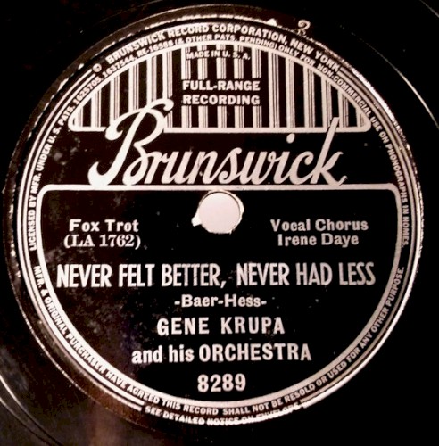 Never Felt Better, Never Had Less / Do You Wanna Jump, Children?