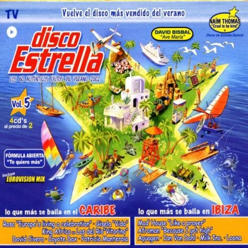 Disco estrella, Vol.5: Los 60 auténticos éxitos del verano 2002