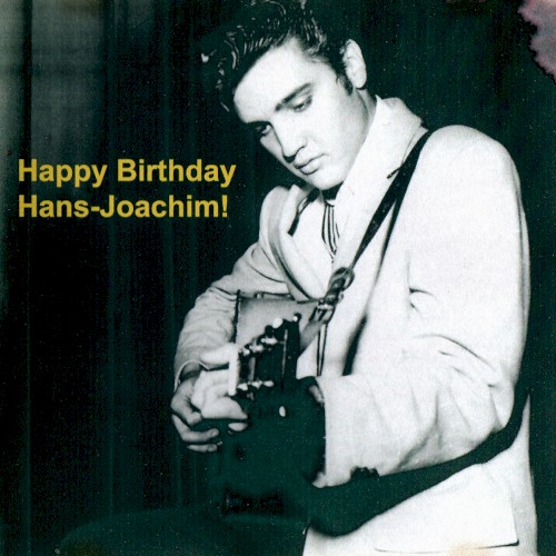 Happy Birthday Hans-Joachim!