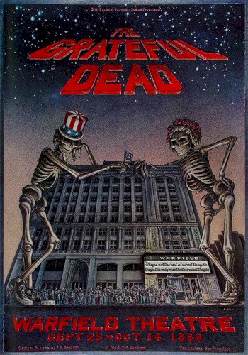 1980‐10‐02: Warfield Theater, San Francisco, CA, USA