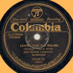Leaving Dear Old Ireland / Sweet Sunny South
