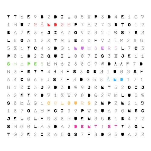 Random Numbers Shapes and Colors