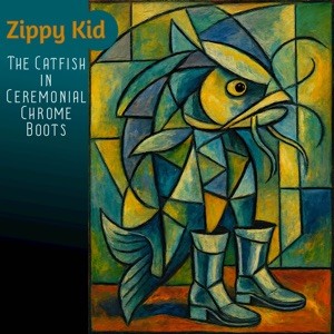 The Catfish in Ceremonial Chrome Boots