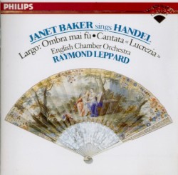 Janet Baker sings Handel: Largo: Ombra mai fù / Cantata « Lucrezia »