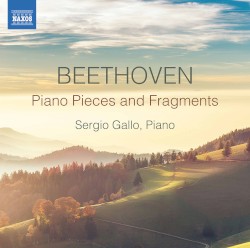 Piano Pieces and Fragments