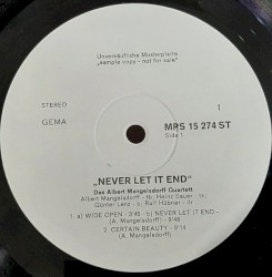 Never Let It End